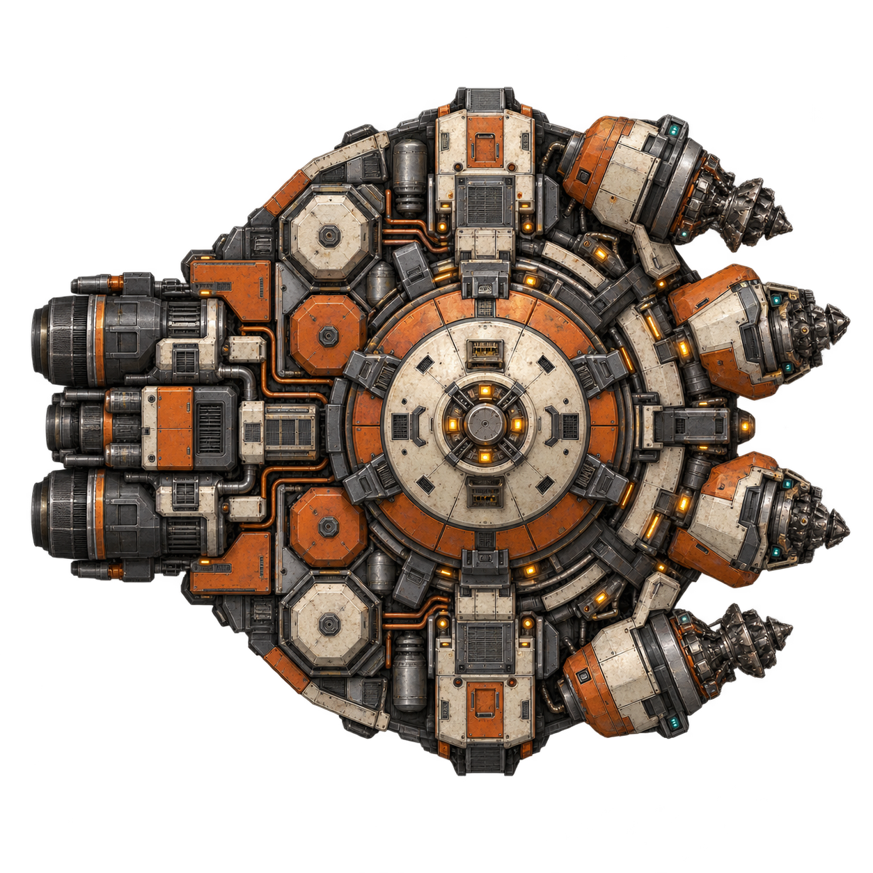 Crucible bare hull