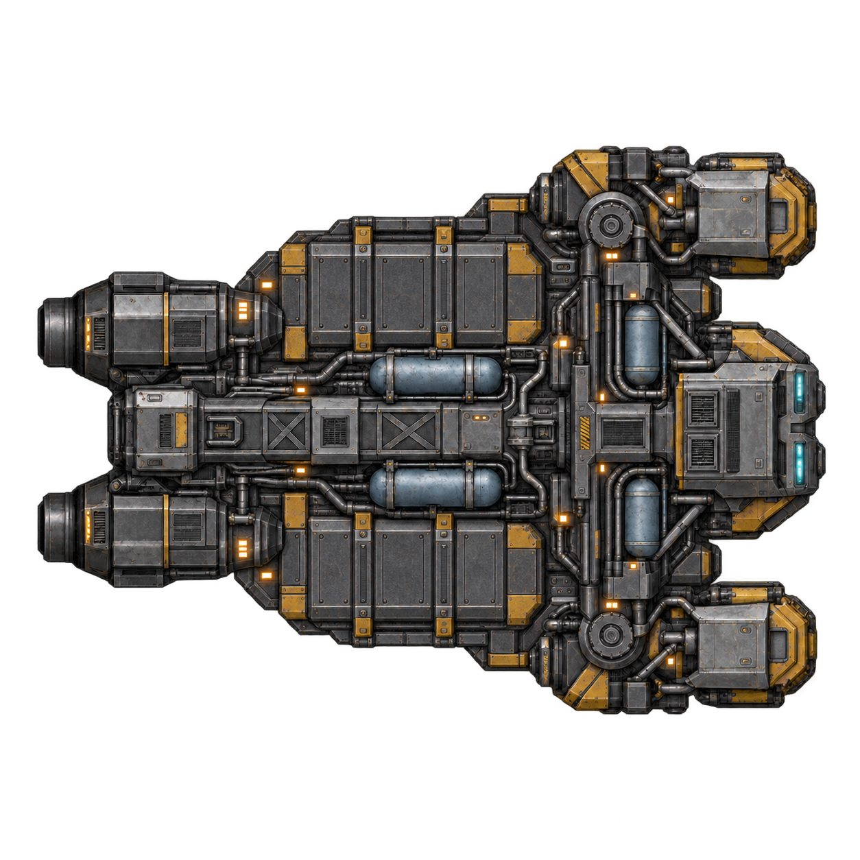 Derrick bare hull