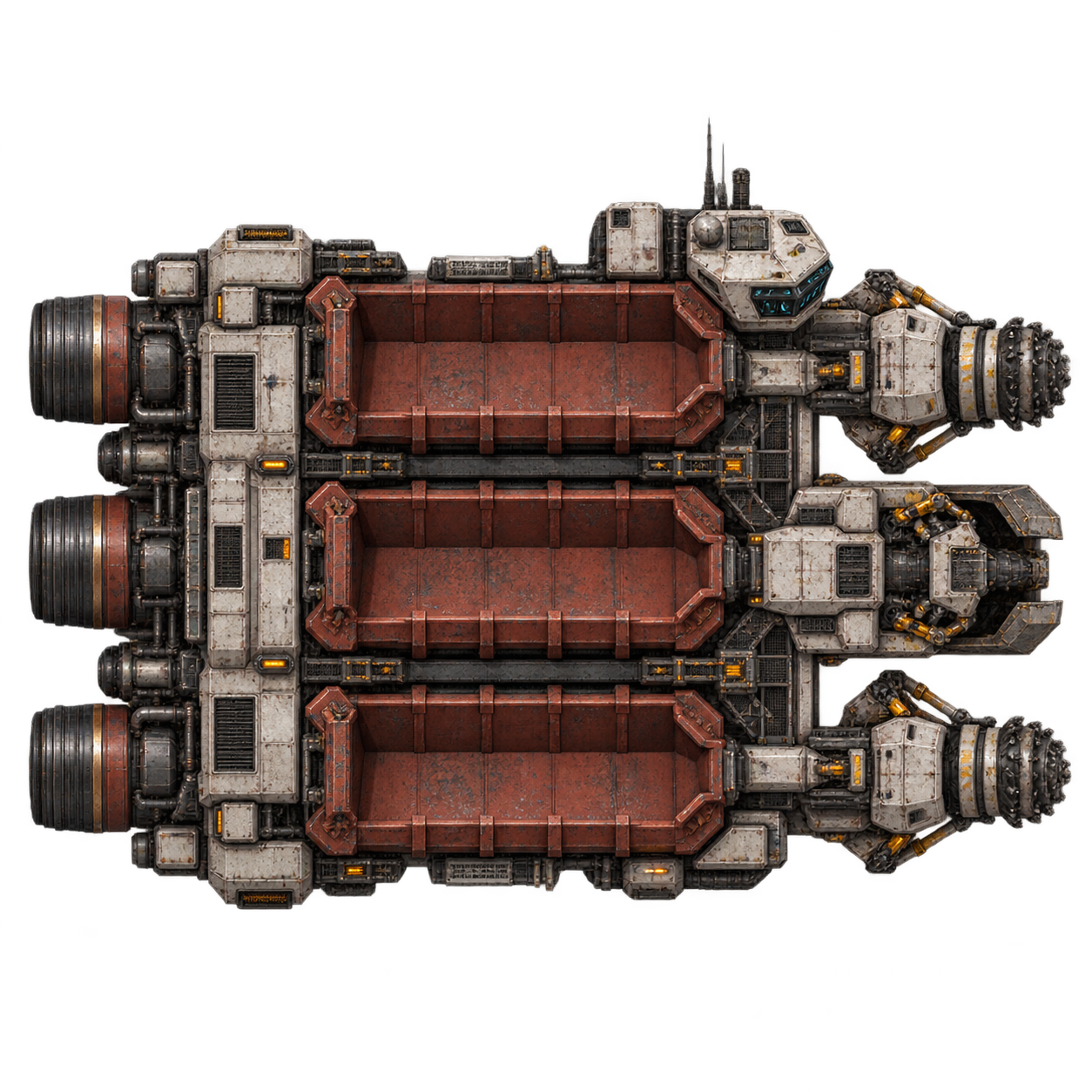 Hopper bare hull